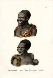 Aborigeni della Tasmania - Terra di Van Diemen (1824)